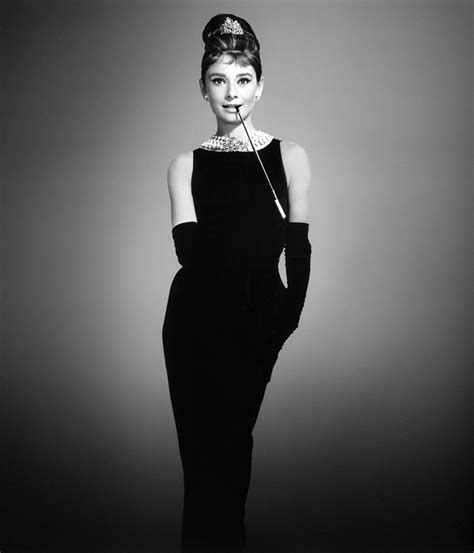 audrey hepburn givenchy black dress|Audrey Hepburn black outfit.